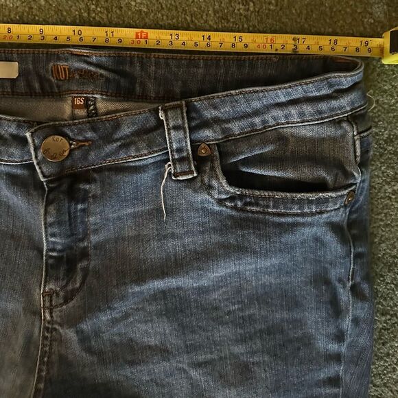 Kut from the Kloth straight leg jeans women’s  Size 16S - Picture 5 of 9